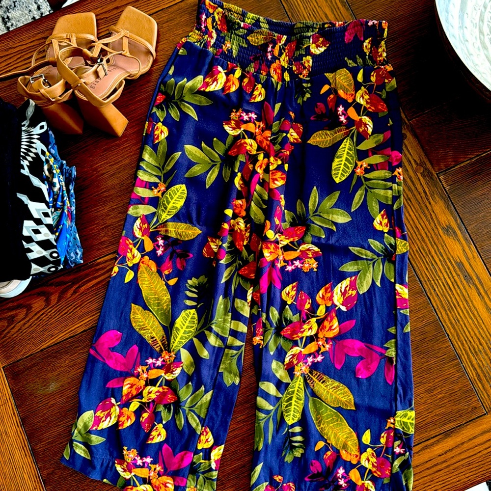 J Jill elastic hip knit pants